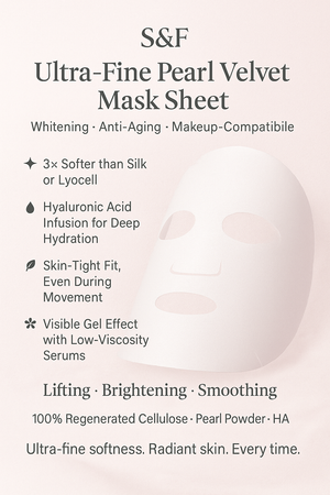 Ultra-Fine Pearl Velvet--Whitening · Anti-Aging · Makeup-Compatible